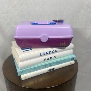 NWT Caboodles Makeup Case Pretty in Petite, Medium Organizer - Purple/Lavendar